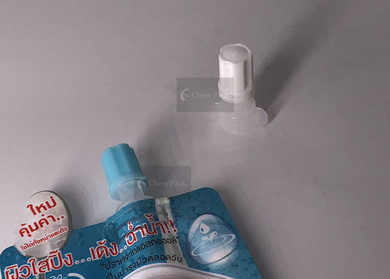 Kleiner tüllen-Kappen-Nahrungsmittelgrad Durchmessers 5mm Plastikmit PET Materialien, weiße Farbe
